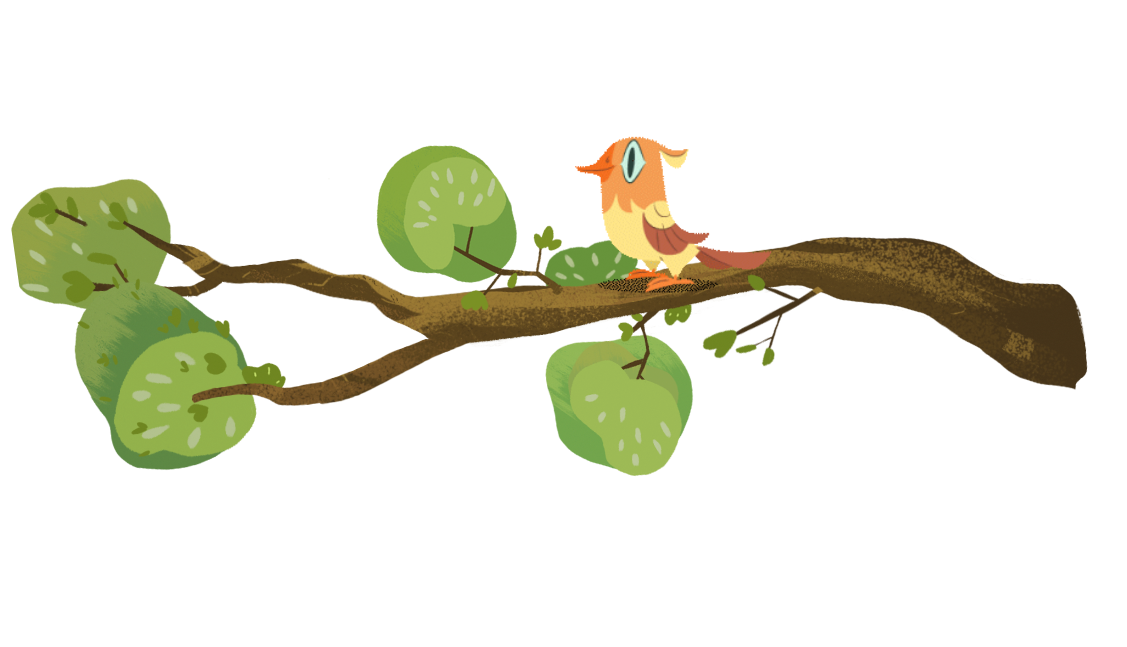 bird on branch